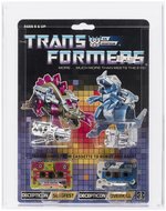 TRANSFORMERS (1987) SERIES 4 CASSETTES - SLUGFEST & OVERKILL AFA 85 NM+ (NONE HIGHER IN POP).