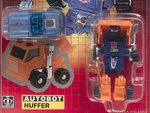 TRANSFORMERS (1985) SERIES 2 MINICAR - HUFFER (W/MINISPY) AFA 85 NM+.