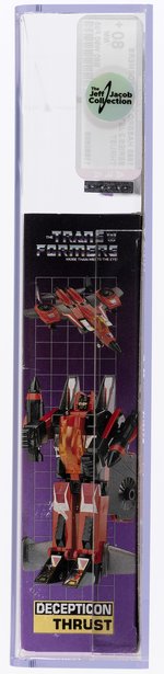 TRANSFORMERS (1985) SERIES 2 JET - THRUST AFA 80+ NM.