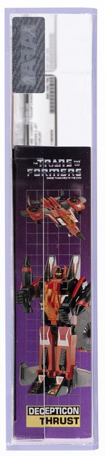 TRANSFORMERS (1985) SERIES 2 JET - THRUST AFA 80+ NM.