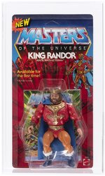 MASTERS OF THE UNIVERSE (1987) - KING RANDOR SERIES 8/12 BACK AFA 85 NM+ (CLEAR BLISTER, NONE HIGHER IN POP).