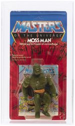 MASTERS OF THE UNIVERSE (1985) - MOSS MAN SERIES 4/12 BACK AFA 85 NM+ (NONE HIGHER IN POP).