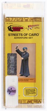 THE ADVENTURES OF INDIANA JONES IN RAIDERS OF THE LOST ARK (1982) - STREETS OF CAIRO ADVENTURE SET AFA 80 NM.