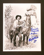 MONTE HALE AUTOGRAPHED PHOTO.