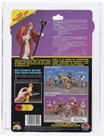 THUNDERCATS (1986) - TYGRA SERIES 2/14 BACK AFA 80 NM (CANADA, "OLD TYGRA" VARIETY, NONE HIGHER IN POP).