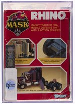 M.A.S.K. (1985) - RHINO SERIES 1 AFA 70+ EX+ (FIRST RELEASE, SHORT MASK).