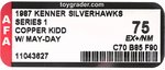 SILVERHAWKS (1987) - COPPER KIDD WITH MAY-DAY SERIES 1 AFA 75 EX+/NM.