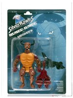 SILVERHAWKS (1987) - MUMBO-JUMBO WITH AIRSHOCK SERIES 1 AFA 80 NM.