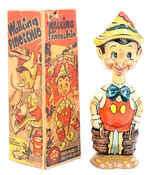 "WALKING PINOCCHIO" BOXED MARX WINDUP.