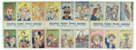 HOWDY DOODY UNCUT CHARACTER CARD LOT.