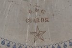 GRANT "G & C GUARDS" OILCLOTH TORCHLIGHT PARADE CAPE.