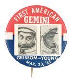 "FIRST AMERICAN GEMINI" FLIGHT COMMEMORATIVE.