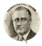 FDR UNLISTED "DEMOCRATIC CLUB" VARIETY.