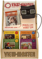 "VIEW-MASTER" STORE DISPLAY WITH DEMO VIEWER & DISC.