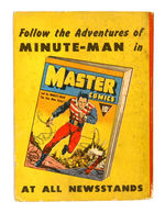 “MINUTE-MAN THE ONE MAN ARMY!” DIME ACTION BOOK.