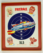 "FIREBALL XL5" MAGNETIC DART GAME.