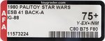 PALITOY STAR WARS: THE EMPIRE STRIKES BACK (1980) - IG-88 (BOUNTY HUNTER) 41 BACK-A AFA 75+ Y-EX+/NM.