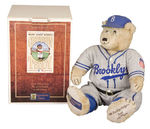 "COOPERSTOWN TEDDY"/BROOKLYN DODGERS LIMITED EDITION BEAR.