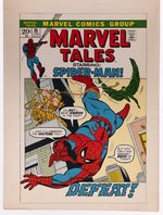 MARVEL TALES VOL. 2 #35 COVER COLOR GUIDE AND PROGRESSIVE PROOFS (SPIDER-MAN).