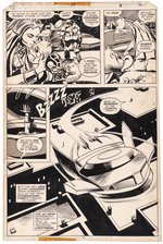 HOWARD THE DUCK #24 COMIC BOOK PAGE ORIGINAL ART BY GENE COLAN.