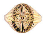 MINT "CAPT. FRANKS AIR HAWKS" RING.