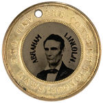 LINCOLN 1860 RARE FERROTYPE UNLISTED IN DEWITT AND HAKE.