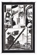 DETECTIVE COMICS #836 COMIC BOOK PAGE ORIGINAL ART BY TOM MANDRAKE WITH CBCS 9.8 COMIC.