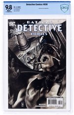 DETECTIVE COMICS #836 COMIC BOOK PAGE ORIGINAL ART BY TOM MANDRAKE WITH CBCS 9.8 COMIC.