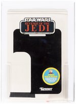 STAR WARS: REVENGE OF THE JEDI - BLANK PROOF CARD TEST AFA 85 NM+.