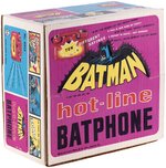 MARX BOXED 1966 BATMAN HOT-LINE BATPHONE.