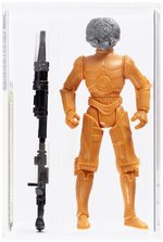 STAR WARS: THE POWER OF THE FORCE II (1997) - LOOSE ACTION FIGURE 4-LOM FIRST SHOT AFA 85 NM+ (ORANGE/GRAY).