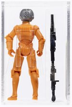 STAR WARS: THE POWER OF THE FORCE II (1997) - LOOSE ACTION FIGURE 4-LOM FIRST SHOT AFA 85 NM+ (ORANGE/GRAY).