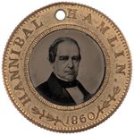 LINCOLN & HAMLIN 1860 BACK TO BACK FERROTYPE JUGATE DeWITT 1860-98.