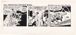 THE AMAZING SPIDER-MAN 1980 DAILY STRIP ORIGINAL ART BY JOHN ROMITA SR.