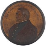 ZACH TAYLOR PRESIDENT OF THE UNITED STATES 1848 SNUFF BOX.
