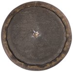 GRANT & WILSON 1872 CONJOINED JUGATE FERROTYPE BRASS SHELL BADGE.