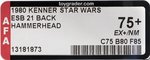 STAR WARS: THE EMPIRE STRIKES BACK (1980) - HAMMERHEAD 21 BACK AFA 75+ EX+/NM.