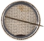 "HYDRO JET WITH KENNEDY" RARE 1960 PRESIDENTIAL ADVERTISING BUTTON.