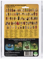 STAR WARS: RETURN OF THE JEDI (1984) - LUKE SKYWALKER 77 BACK-A AFA 80+ Y-NM (GUNNER PHOTO).