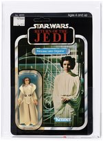 STAR WARS: RETURN OF THE JEDI (1983) - PRINCESS LEIA ORGANA 77 BACK-A AFA 85 Y-NM+.