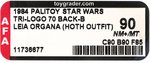 PALITOY STAR WARS: RETURN OF THE JEDI (1984) - PRINCESS LEIA ORGANA (HOTH OUTFIT) TRI-LOGO 70 BACK-B AFA 90 NM+/MINT (SINGLE HIGHEST GRADED).
