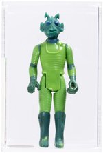 STAR WARS (1978) - GREEDO FIRST SHOT ACTION FIGURE AFA 70 EX+.