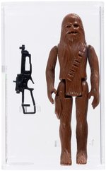 STAR WARS (1977) - CHEWBACCA RARE FIRST SHOT ACTION FIGURE AFA 85 NM+.