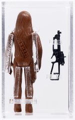 STAR WARS (1977) - CHEWBACCA RARE FIRST SHOT ACTION FIGURE AFA 85 NM+.