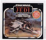 STAR WARS: RETURN OF THE JEDI (1983) - "BATTLE-DAMAGED" X-WING FIGHTER VEHICLE AFA 80+ NM.