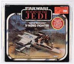 STAR WARS: RETURN OF THE JEDI (1983) - "BATTLE-DAMAGED" X-WING FIGHTER VEHICLE AFA 80+ NM.
