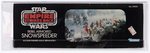STAR WARS: THE EMPIRE STRIKES BACK (1980) - REBEL ARMORED SNOWSPEEDER VEHICLE AFA 80 NM (PINK BACKGROUND BOX).