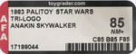 PALITOY STAR WARS: RETURN OF THE JEDI (1983) - ANAKIN SKYWALKER TRI-LOGO 70 BACK-D AFA 85 NM+ (NONE HIGHER IN POP).