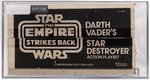 STAR WARS: THE EMPIRE STRIKES BACK (1980) - DARTH VADER'S STAR DESTROYER ACTION PLAYSET AFA 80 NM.