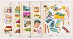 "HOT WHEELS STICKER FUN" WHITMAN BOOK ORIGINAL ART INTERIOR PAGES & STICKERS.